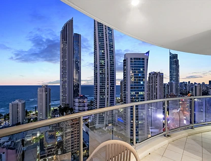 Level 24/1244/23 Ferny Avenue, Surfers Paradise, Gold Coast, 3部屋, 2バスルーム, Apartment
