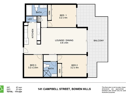 1603/141 Campbell Street, Bowen Hills, Brisbane - Inner City Region, 3部屋, 2バスルーム, Apartment