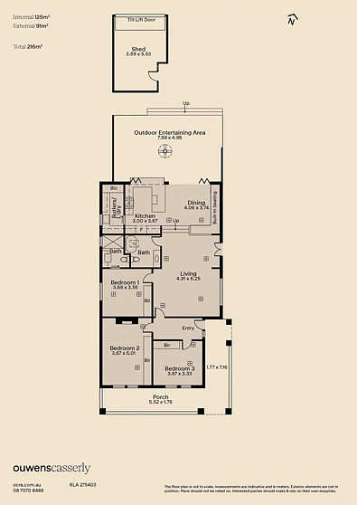 户型图 - 69 Springbank Road, Colonel Light Gardens, SA 5041