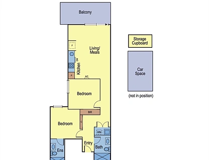 101/54-56 Chapel Street, St Kilda, Melbourne CBD, 2部屋, 2バスルーム, Apartment