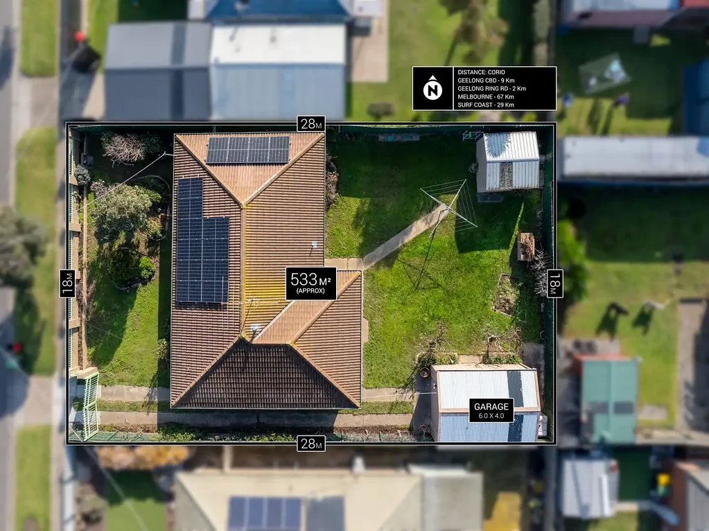Corio 3chambre Stylish Family Living with Outstanding Investment Appeal