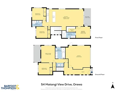 54 Matangi View Drive, Orewa, Rodney, 4 ห้องนอน, 3 ห้องน้ำ, House