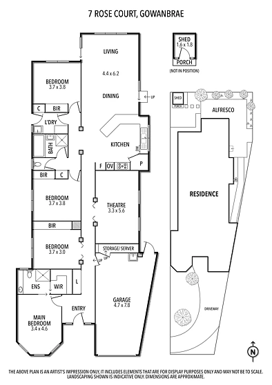 7 Rose Court, Gowanbrae, VIC 3043, 4房, 2浴, House