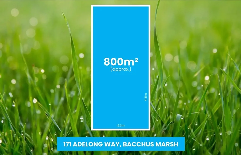 Bacchus Marsh Underbank Estate 800m²地块 朝北朝向 无限潜力 社区设施齐全 便捷生活 优越位置 稀有地块 Build Your Dream in the Heart of Underbank Estate - 800m² of Opportunity Awaits