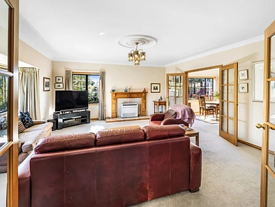 Large home with easy-care section