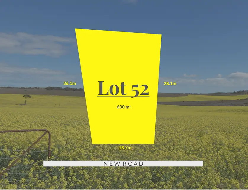 LOT 52/Stage 5 | Hampden Park, Strathalbyn, South East, 0 Kuwarto, 0 Banyo, Section