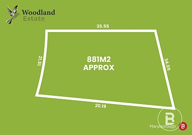 Maryborough LOT 18 - 881m2 - WOODLAND ESTATE - VACANT LAND - TITLED