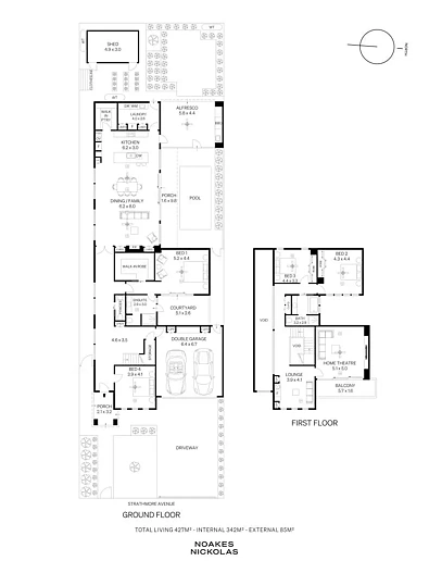फ्लोर प्लान - 28 Strathmore Avenue, Lockleys, SA 5032