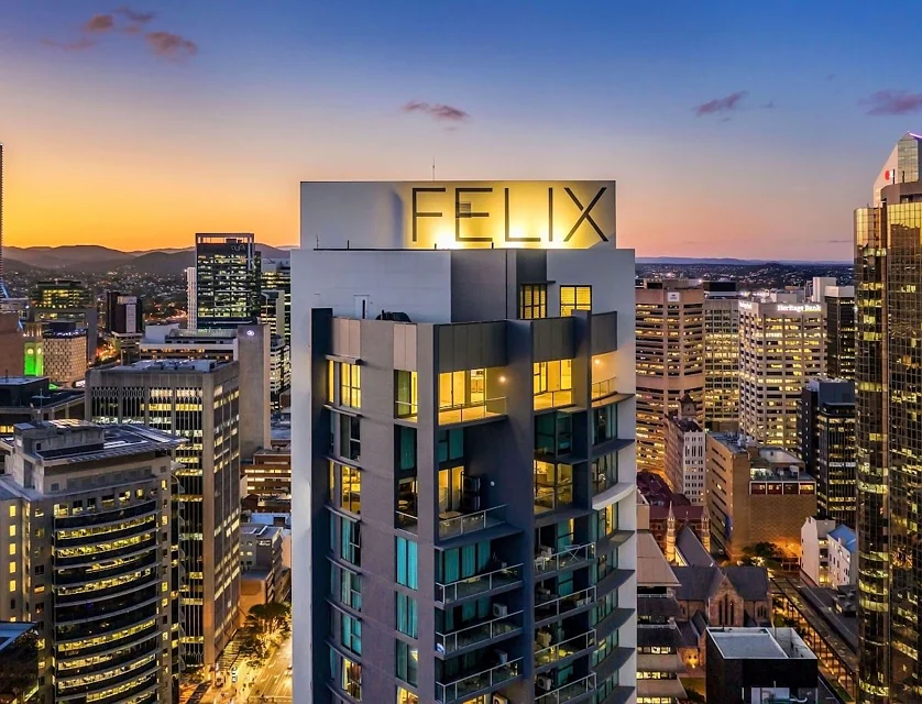 206/26 Felix Street, Brisbane City, Brisbane - Inner City Region, 2 રૂમ, 2 બાથરૂમ, Apartment