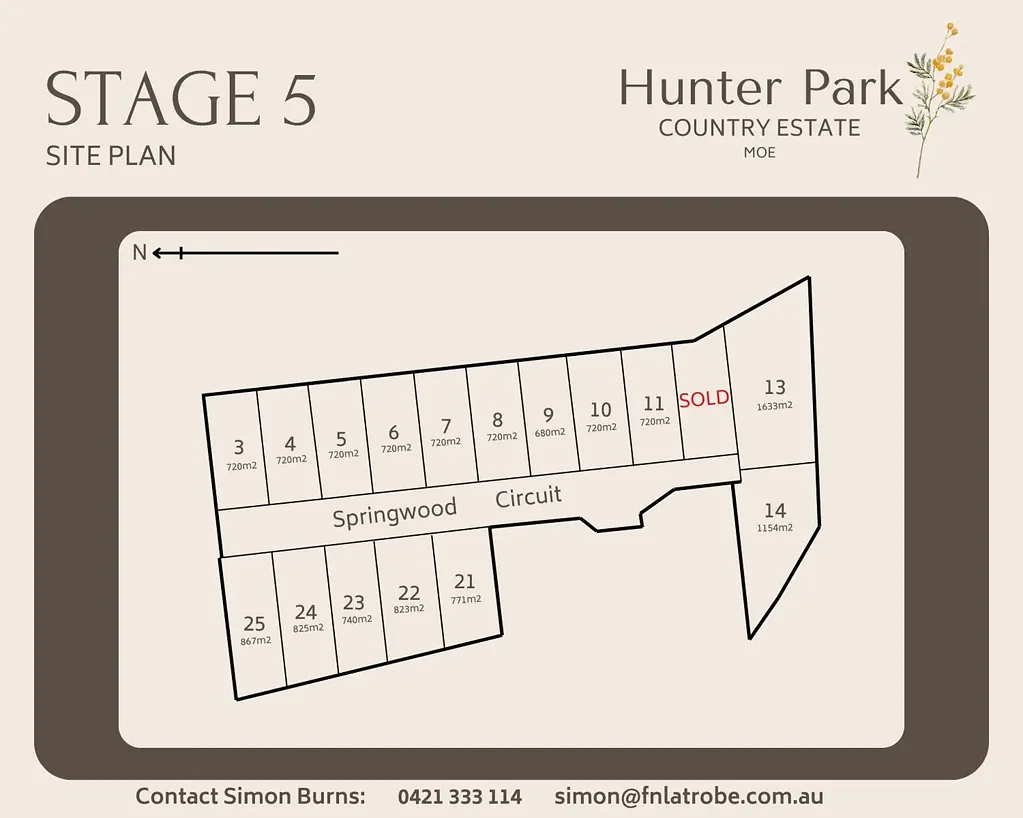 Moe  Hunter Park Country Estate, Moe - STAGE 5 NOW SELLING!