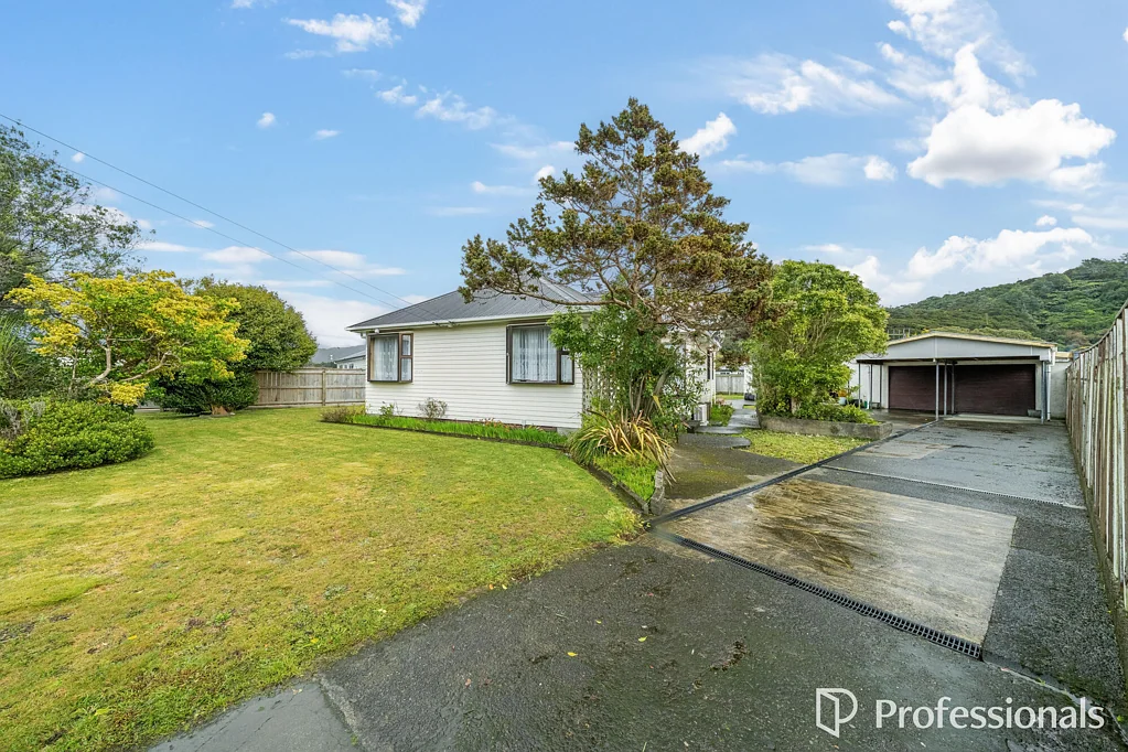Wainuiomata 3房  Space, Potential & a large Sleepout