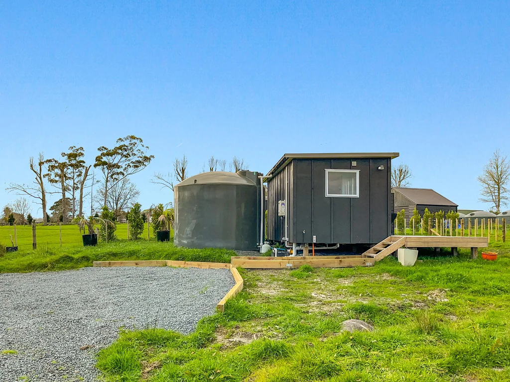 Tiny home with peaceful rural views!