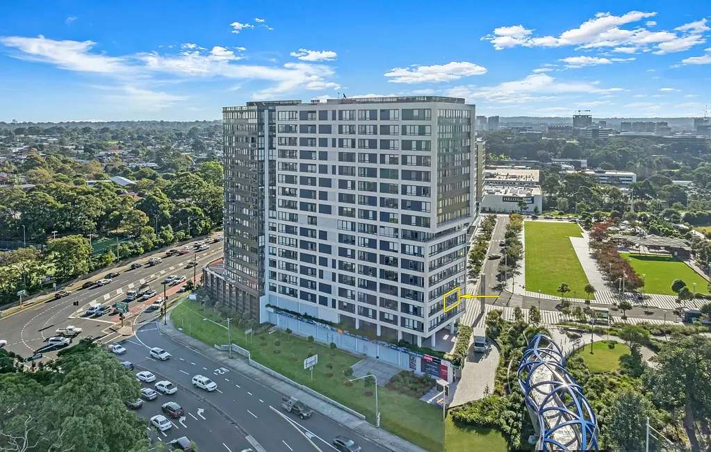 Macquarie Park 朝北宜居Studio  高端Smeg电器 硬木地板 空调 豪华浴室 现场管理 宠友社区 步至地铁 Contemporary & Convenient Studio