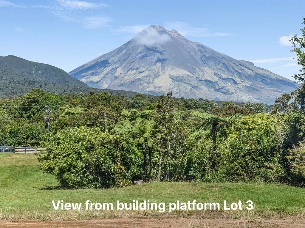 Okato Elevated Bare Land with Ocean and Mountain Views!