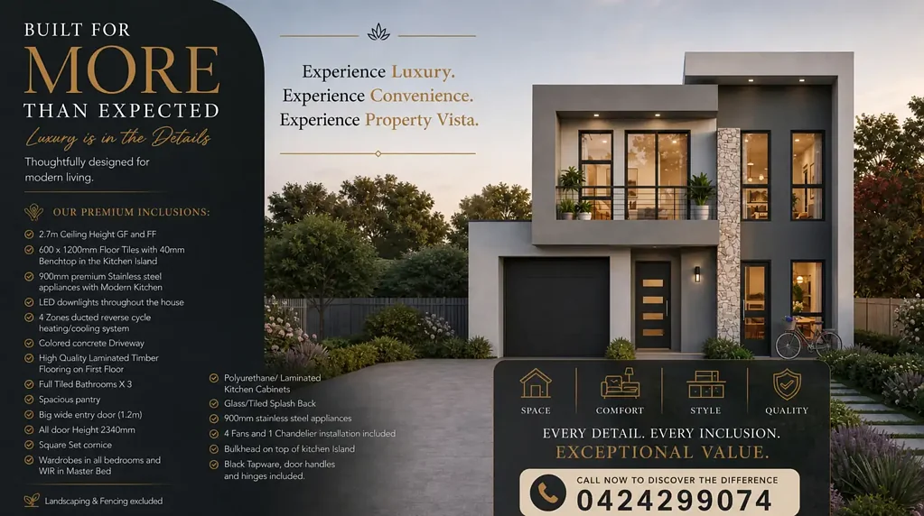 Box Hill 5Kwarto Brand New 5-Bedroom House & Land Package on 323sqm in Prime Box Hill