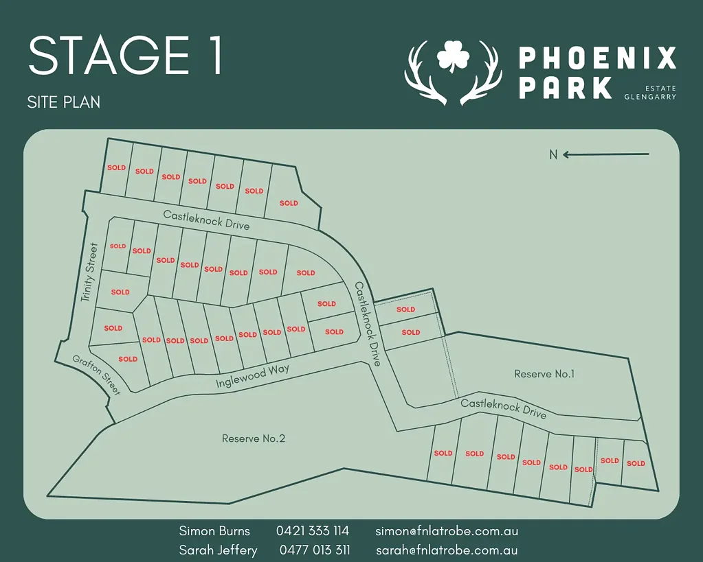 Stage 1 & 2 Phoenix Park, Glengarry, VIC 3854