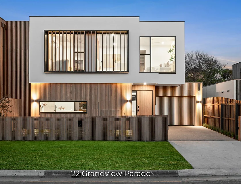 22 & 24 Grandview Parade, Barwon Heads, Geelong, 3房, 2浴, Townhouse