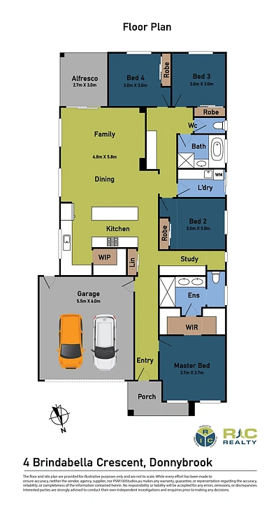 4 Brindabella Crescent, Donnybrook, VIC 3064, 4 slaapkamers, 2 badkamers, House