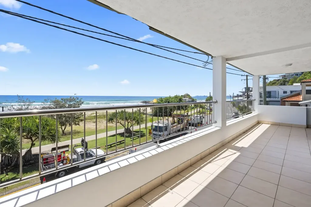 Three Bedroom Beachfront Unit