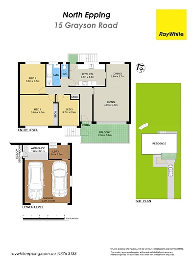 15 Grayson Road, North Epping, NSW 2121, 3 slaapkamers, 1 badkamers, House