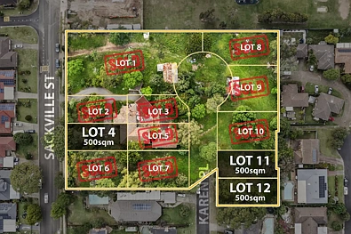 Ingleburn 宽敞地块505sqm 优越临街宽度15.15m 近Ingleburn学校 商圈便捷 交通通达 LOT 4, 11 & 12 LEFT ONLY! REGISTERING END OF SEP 2026