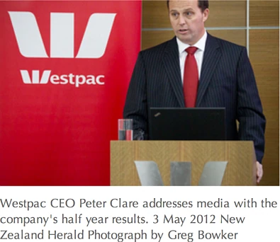 Westpac首席执行官减薪 工资降为316万纽币