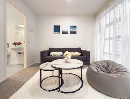 413/85 Wakefield Street, Auckland Central, Auckland City, 1 રૂમ, 2 બાથરૂમ, Apartment