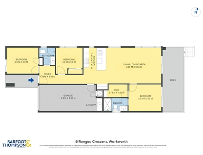 8 Rongoa Crescent, Warkworth, Rodney, 3 Bedrooms, 2 Bathrooms, House