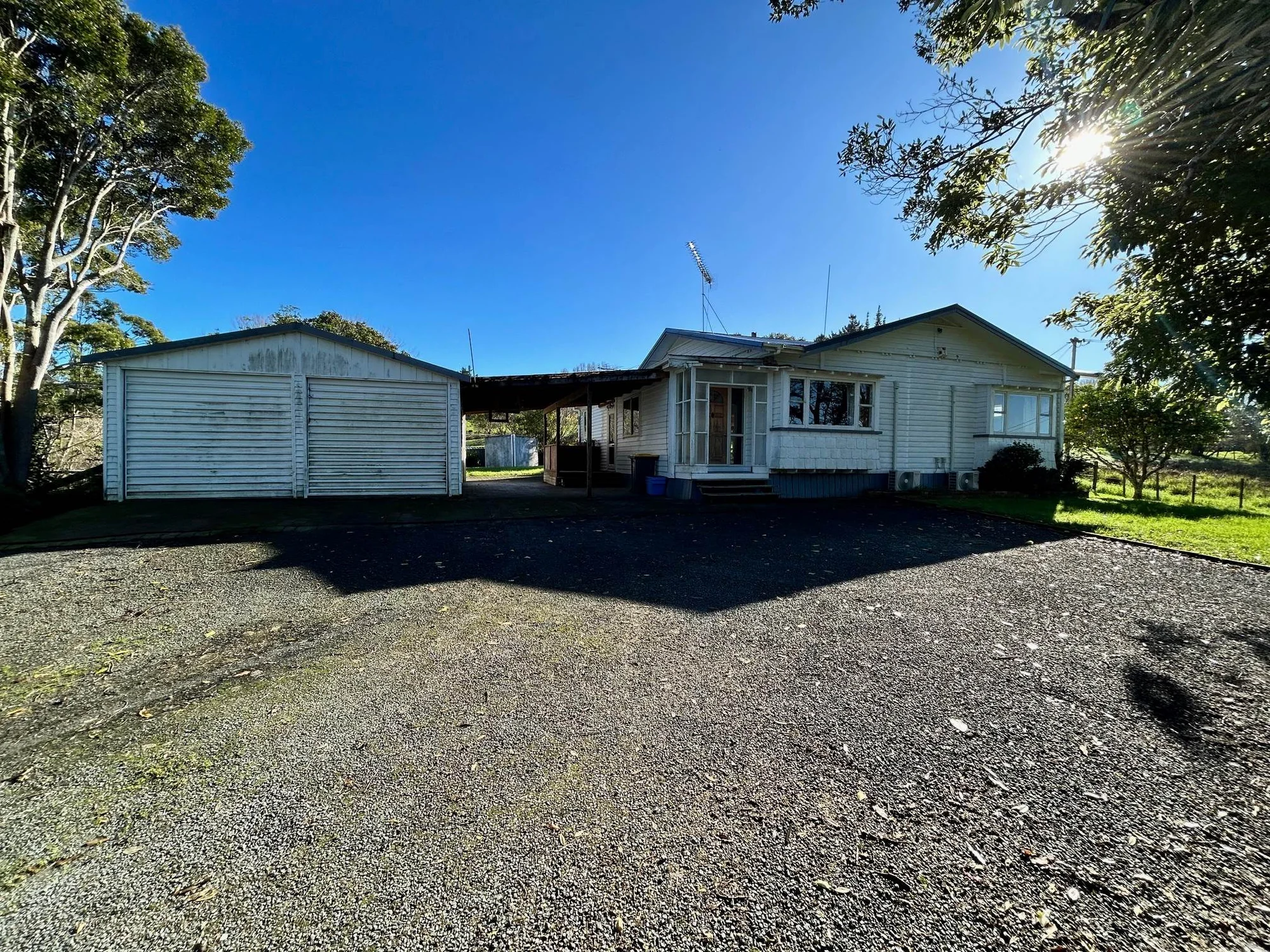 Big farm house with lots of land