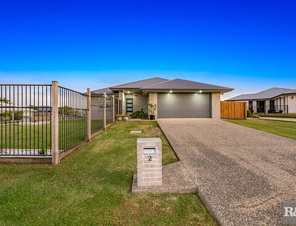 2 Wade Court, Innes Park, QLD 4670, 4 غرف, 2 حمامات, House
