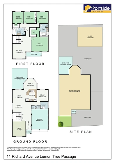 11 Richard Avenue, Lemon Tree Passage, NSW 2319, 4房, 3浴, House