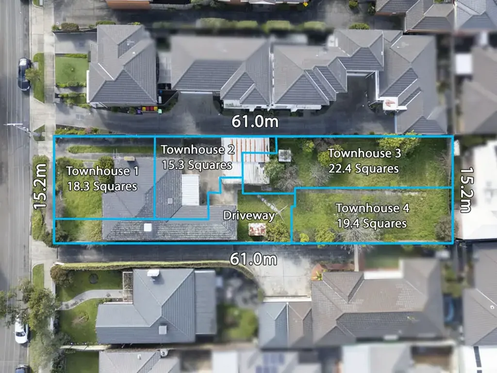 Oak Park 4 Bedroom 'Premium Townhouse Development'  Permits Ready To Go!! - Private Sale By Negotiation