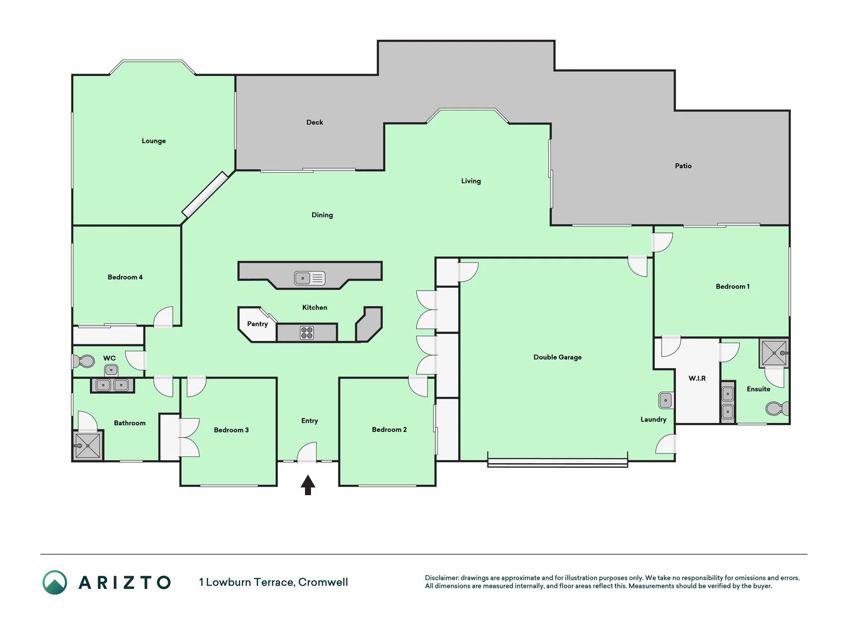 1 Lowburn Terrace, Cromwell, Central Otago District, Otago, 4 Schlafzimmer, 2 Badezimmer, House