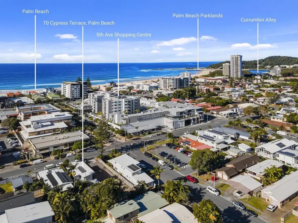 70 Cypress Terrace, Palm Beach, QLD 4221, 3 Bedrooms, 1 Bathrooms, House