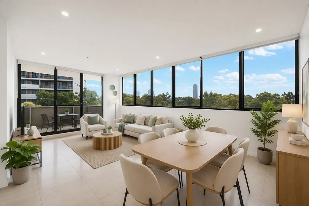 Well-appointed three-bedroom apartment in Lidcombe