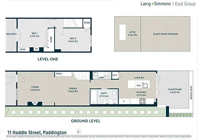 11 Hoddle Street, Paddington, NSW 2021, 2房, 1浴, House