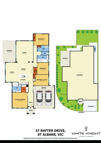 27 Rafter Drive, St Albans, VIC 3021, 4 slaapkamers, 2 badkamers, House