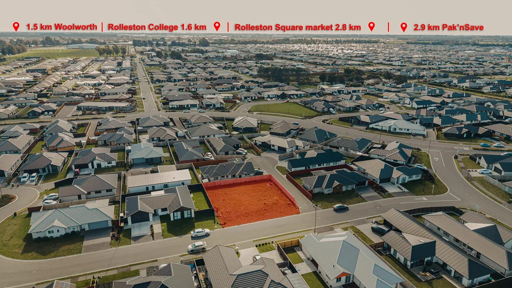 Rolleston  Build Your Dream Home in the Heart of Rolleston