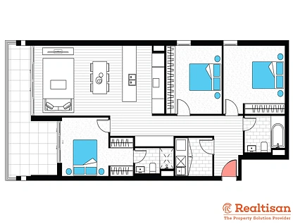 56 Cudgegong Road, Rouse Hill, The Hills, 3 침실, 2 욕실, Apartment