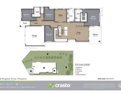 38 Ningaloo Drive, Pimpama, QLD 4209, 4 Bedrooms, 2 Bathrooms, House