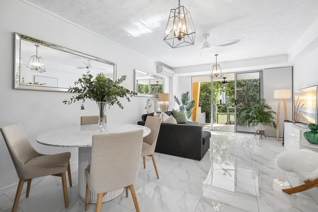 Hope Island 2Moenga Designer Renovation with Generous Living  and Dining & A Stunning North-Facing low maintenance Courtyard