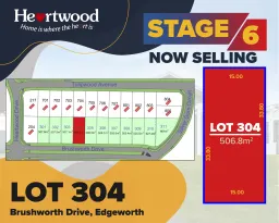 LOT Lot/304 Brushworth Drive, Edgeworth