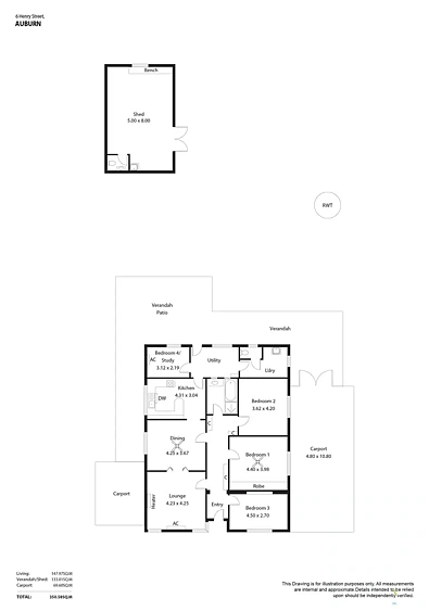6 Henry Street, Auburn, SA 5451, 4 slaapkamers, 1 badkamers, House