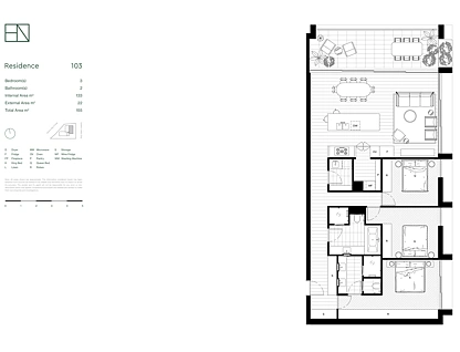 103/58-60 Eastern Valley Way, Northbridge, Lower North Shore, 0房, 0浴, Apartment