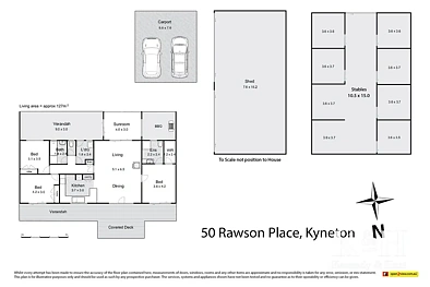 50 Rawson Place, Kyneton, VIC 3444, 3 રૂમ, 2 બાથરૂમ, House