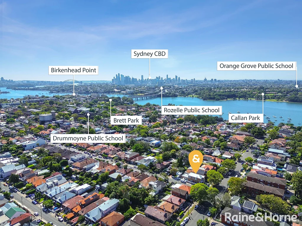 Drummoyne 4房 建筑师设计杰作 4卧3卫 Miele电器 Carrara大理石 滨水便利生活 Unique Brand New Masterpiece Residence in the Heart of Drummoyne…