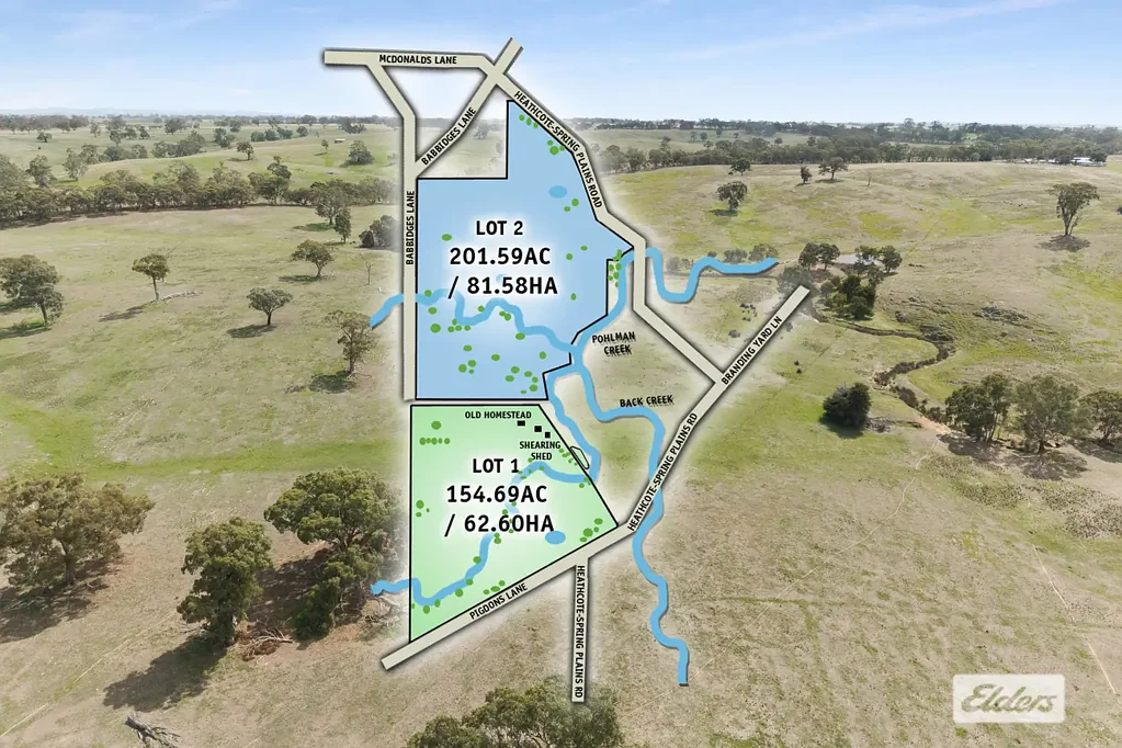 Mia Mia 356.28 Acres / 144.18 Hectares, Grazing, Fodder Production and Lifestyle, Selling 'As a Whole' or in 2 Lots