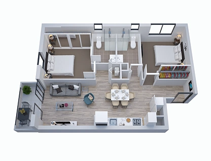 100/656 Blackburn Road, Notting Hill, Bayside, 2部屋, 2バスルーム, Apartment