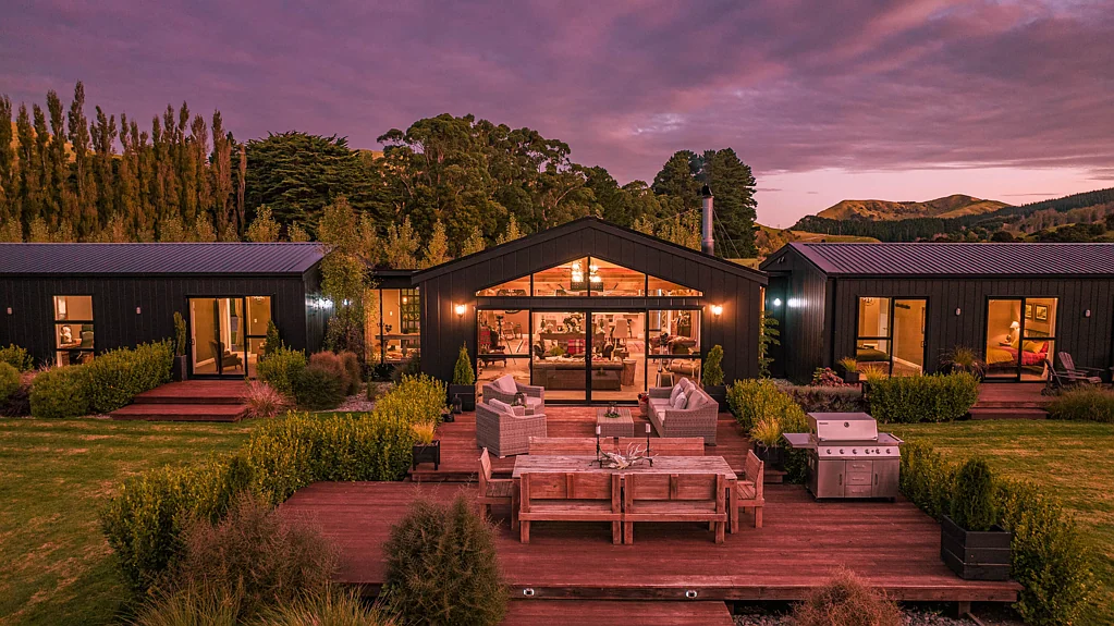 Martinborough Luxury Lodge, trophy hunting and lifestyle