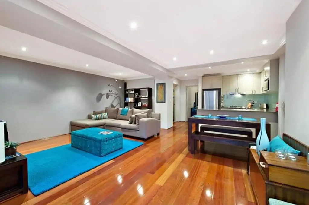 Oversized one bedroom apartment, security car space + storage